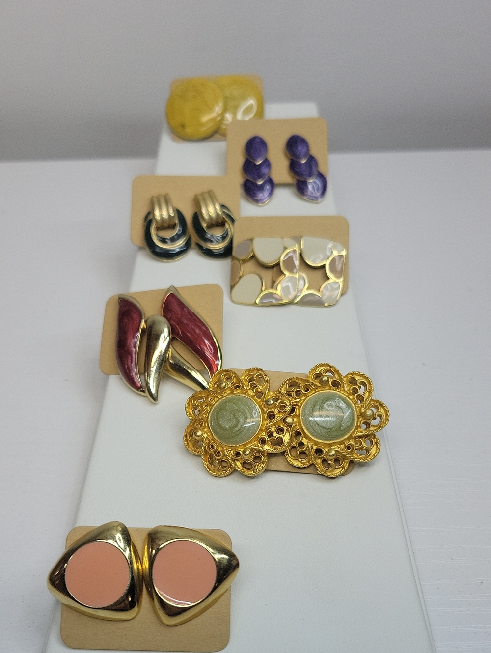 Enamel Earring Bundle Lot